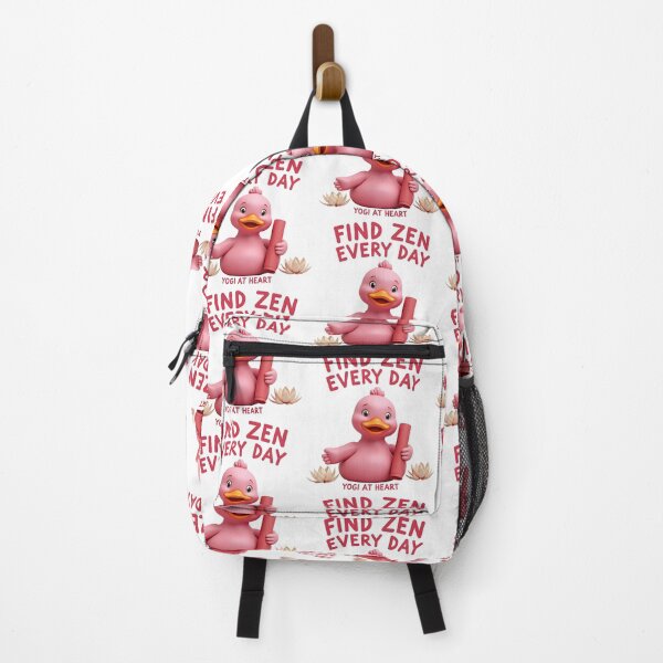 Item preview, Find Zen Every Day | Cute Yoga Duck Meditation Design designed and sold by TeeTimeTreasure.
