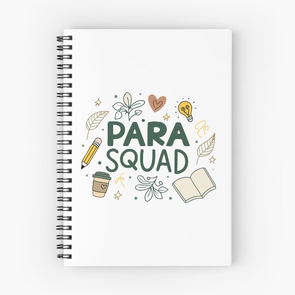 Item preview, Para Squad Typography Design – Modern Paraprofessional Team Artwork designed and sold by VividOrganica.