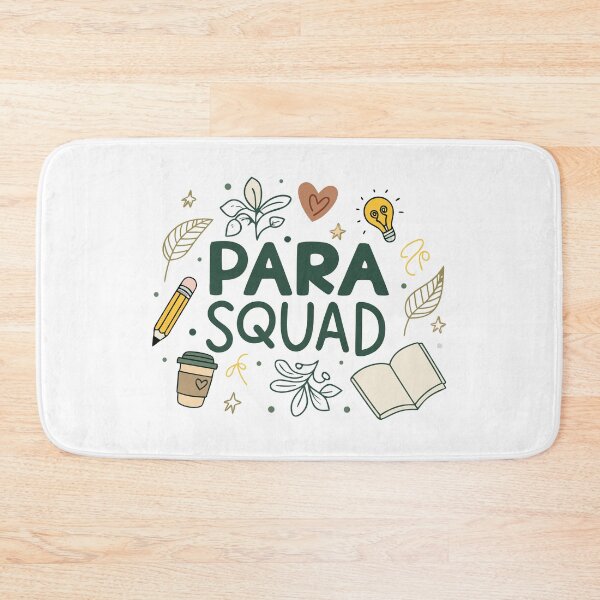 Item preview, Para Squad Typography Design – Modern Paraprofessional Team Artwork designed and sold by VividOrganica.