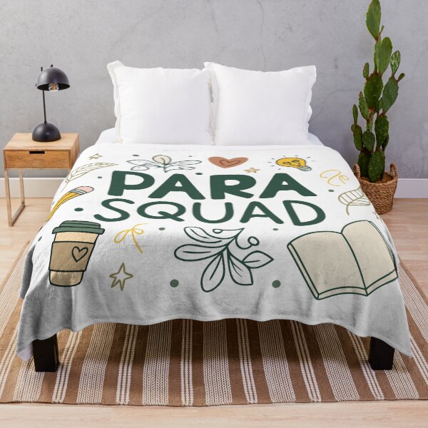 Item preview, Para Squad Typography Design – Modern Paraprofessional Team Artwork designed and sold by VividOrganica.