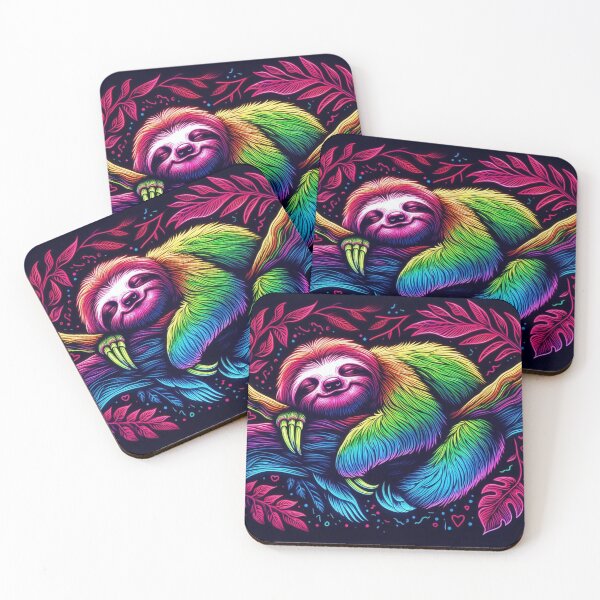 Item preview, Cute sloth sleeping  designed and sold by Dogandesighn.