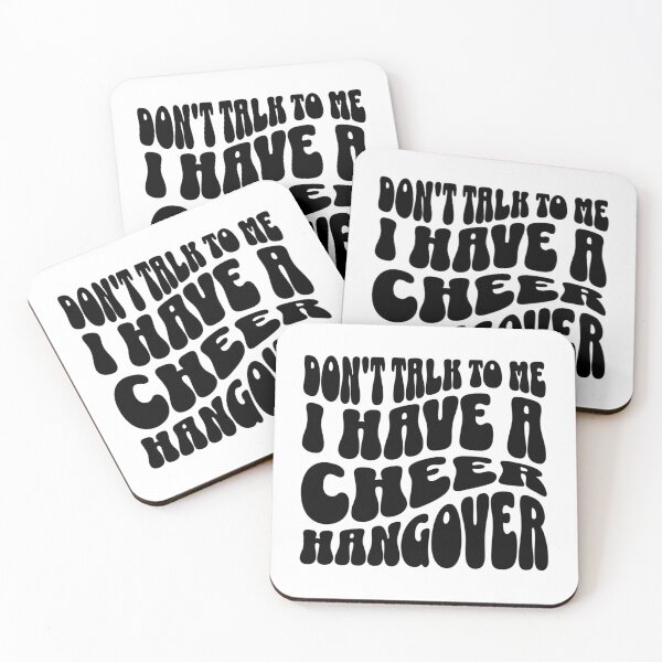 Item preview, Don't Talk To Me I Have A Cheer Hangover designed and sold by FloraliteCo.