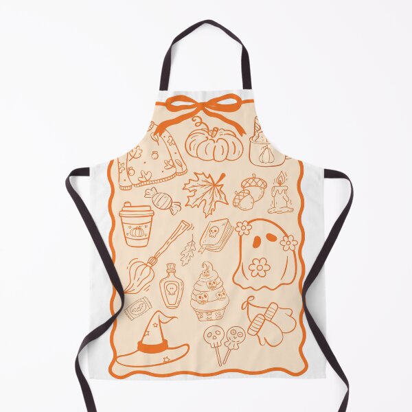 Item preview, Cute Fall and Halloween Doodle Sheet – Cozy Autumn Icons & Spooky Season Sketches designed and sold by baucestudio.