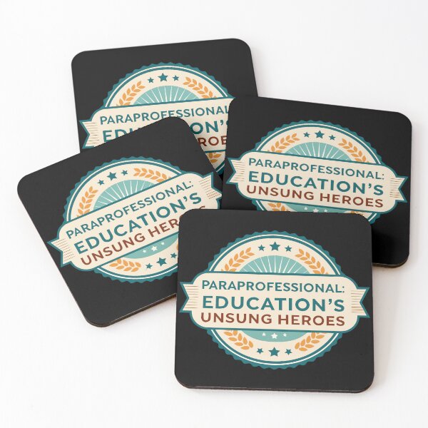 Item preview, Retro Paraprofessional Badge Logo – Education’s Unsung Heroes Vintage Design designed and sold by VividOrganica.