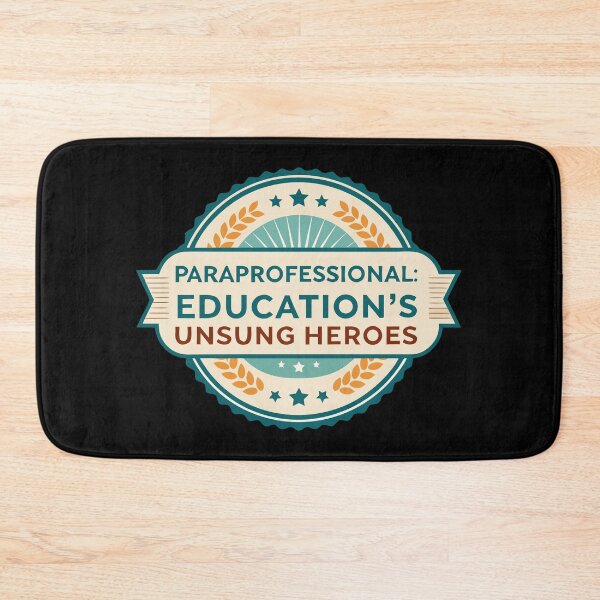 Item preview, Retro Paraprofessional Badge Logo – Education’s Unsung Heroes Vintage Design designed and sold by VividOrganica.