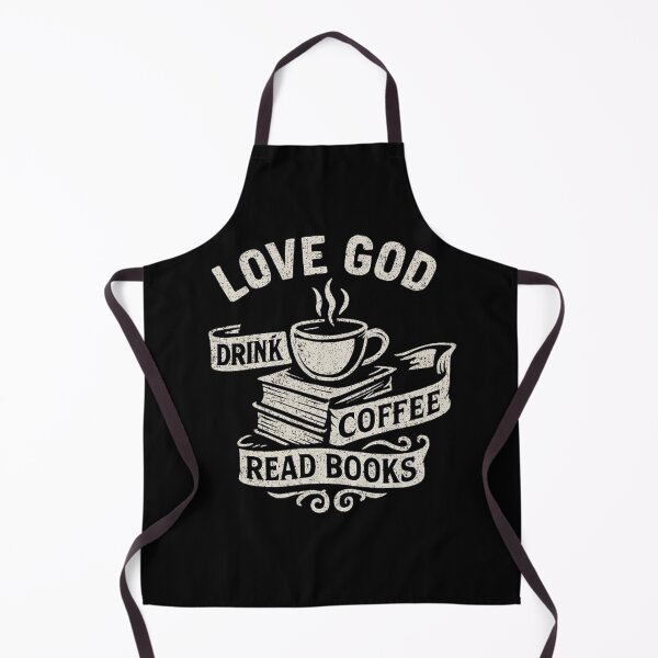 Item preview, Love God Drink Coffee Read Books Faith and Coffee designed and sold by flagylART.