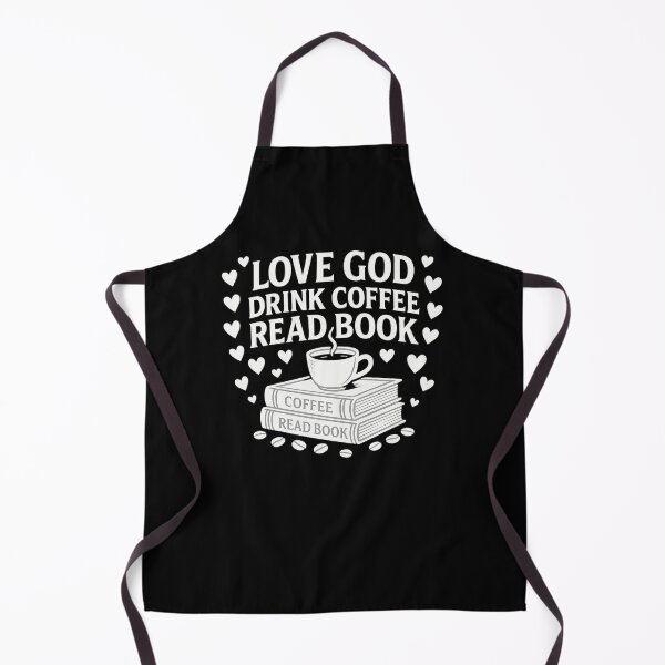 Item preview, Love God Drink Coffee Read Books Vintage Christian Design designed and sold by flagylART.