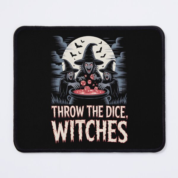 Item preview, Throw The Dice Witches Halloween Bunco Game designed and sold by UrbanHowlz.