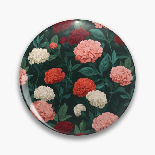 Item preview, Classic Charming Carnations For Boho Decor designed and sold by RoyalStarsPatts.
