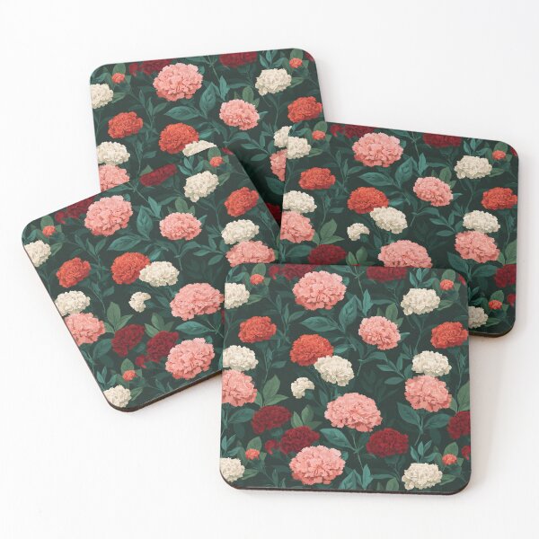 Item preview, Classic Charming Carnations For Boho Decor designed and sold by RoyalStarsPatts.