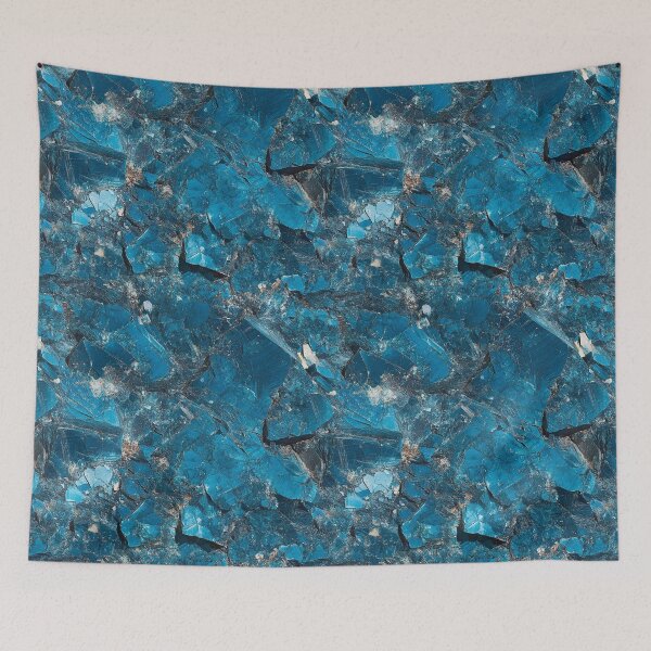 Item preview, Deep Sapphire Blue Seamless Texture designed and sold by DigitaICraft.