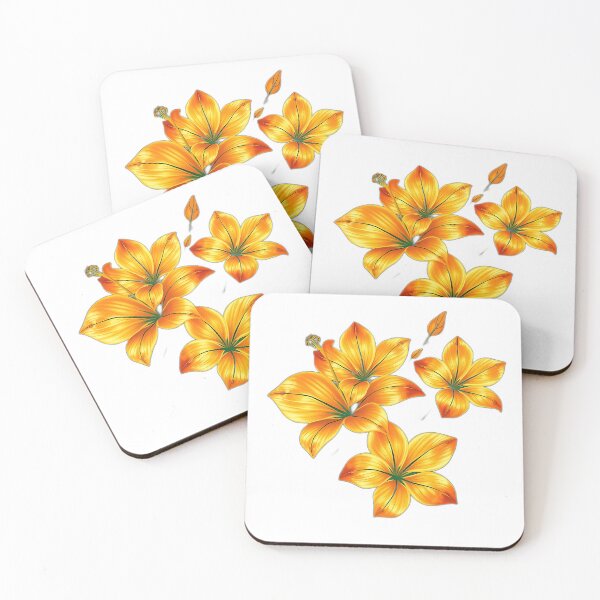 Item preview, Art Deco Tropical Flowers designed and sold by sharon1210.