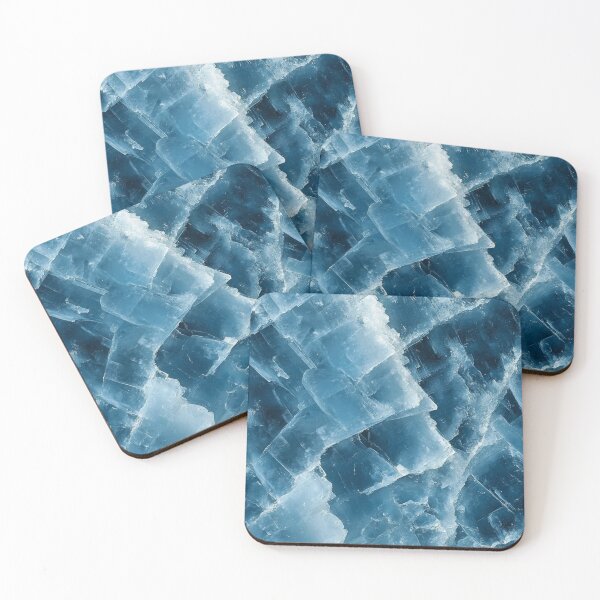 Item preview, Icy Blue Gemstone Seamless Pattern designed and sold by DigitaICraft.