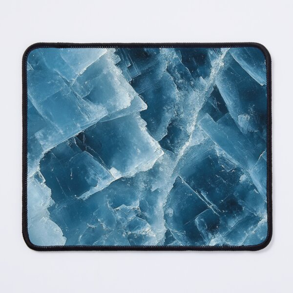 Item preview, Icy Blue Gemstone Seamless Pattern designed and sold by DigitaICraft.