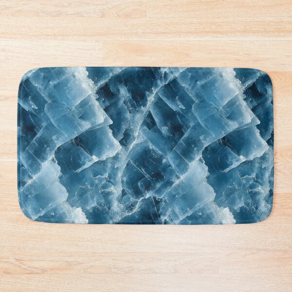 Item preview, Icy Blue Gemstone Seamless Pattern designed and sold by DigitaICraft.