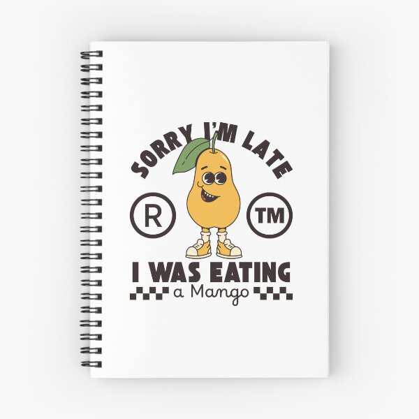 Item preview, Sorry, I'm late I was eating a mango designed and sold by Peerless-Prime.