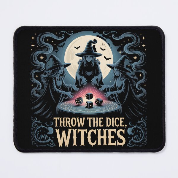 Item preview, Throw The Dice Witches Halloween Bunco Game designed and sold by UrbanHowlz.