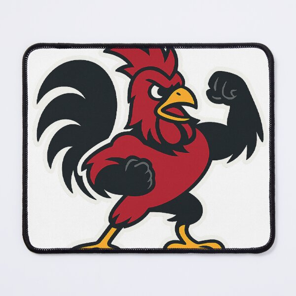 Item preview, Fierce Rooster – Gamecock Inspired Cartoon Mascot designed and sold by LunarBones.
