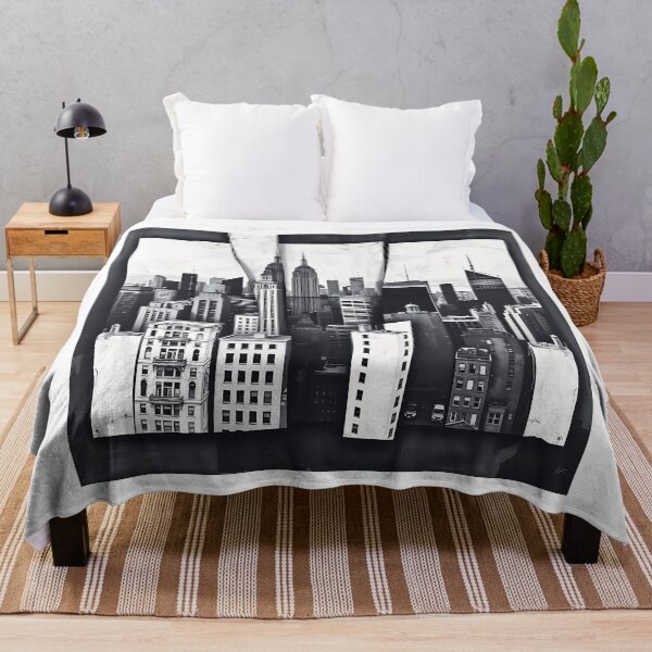 Item preview, Cubist Fragmented Cityscape Art designed and sold by sharon1210.