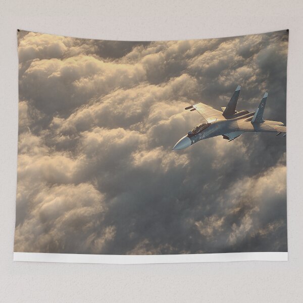 Item preview, Sukhoi Su-27 Silhouetted in Sun designed and sold by Skyframe Aviation.