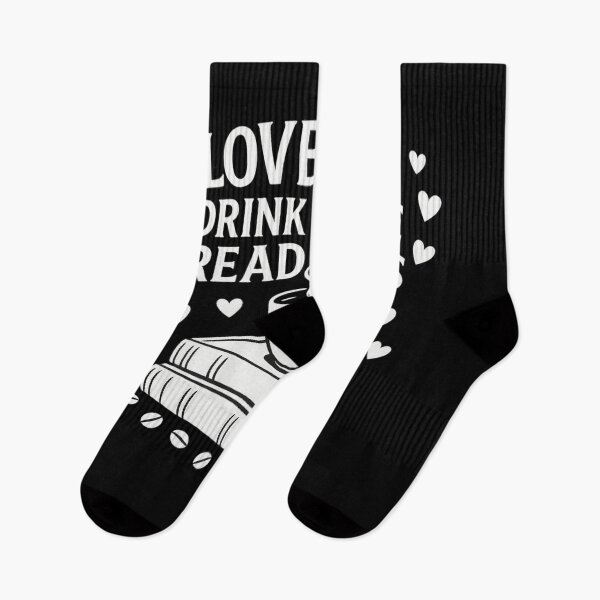 Item preview, Love God Drink Coffee Read Books Religious Quote designed and sold by flagylART.