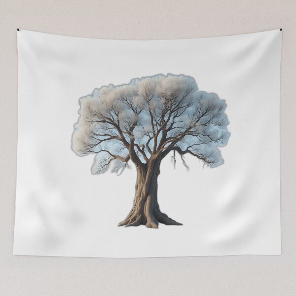 Item preview, Minimalist Pastel Tree Artwork designed and sold by sharon1210.