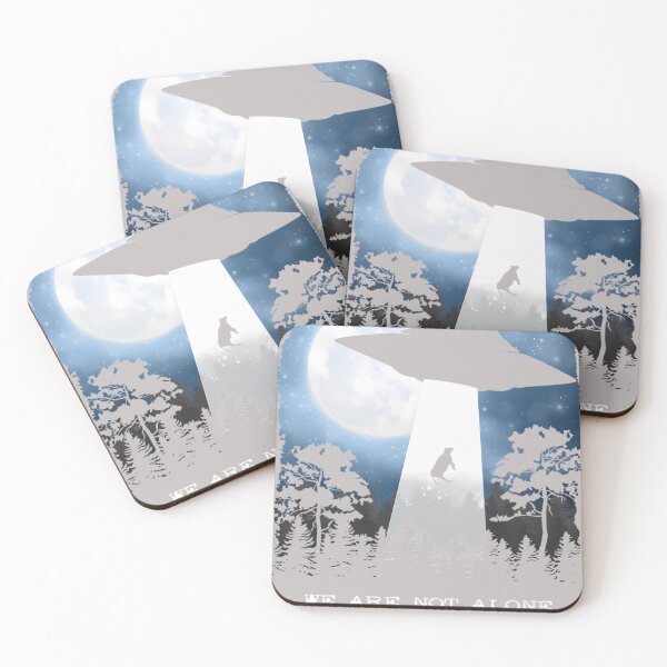 Item preview, Alien-Abduction-Cow---Ufo-We-Are-Not-Alone-Gift-Design designed and sold by VitriCunha.