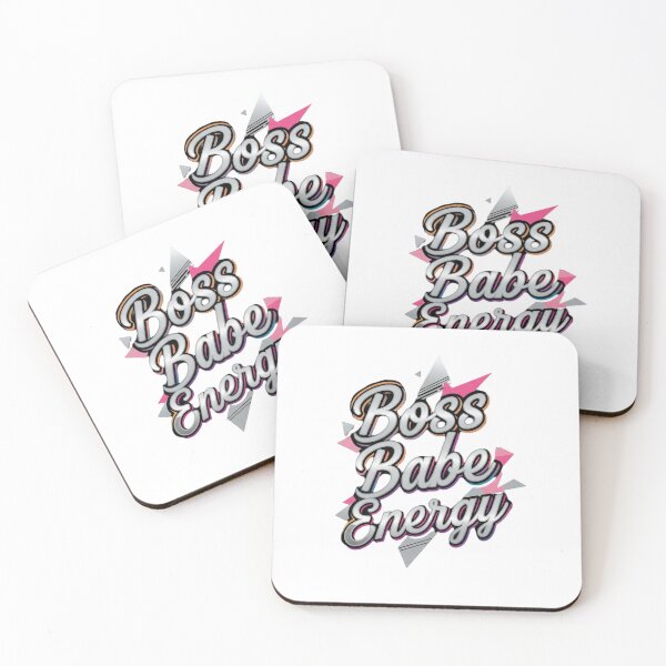 Item preview, Boss Babe Energy Chic Feminist Empowerment Tee for Women designed and sold by Aarvya Fashion Club ( A.F.C ).