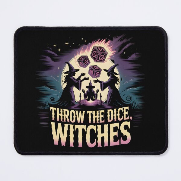 Item preview, Throw The Dice Witches Halloween Bunco Game designed and sold by UrbanHowlz.