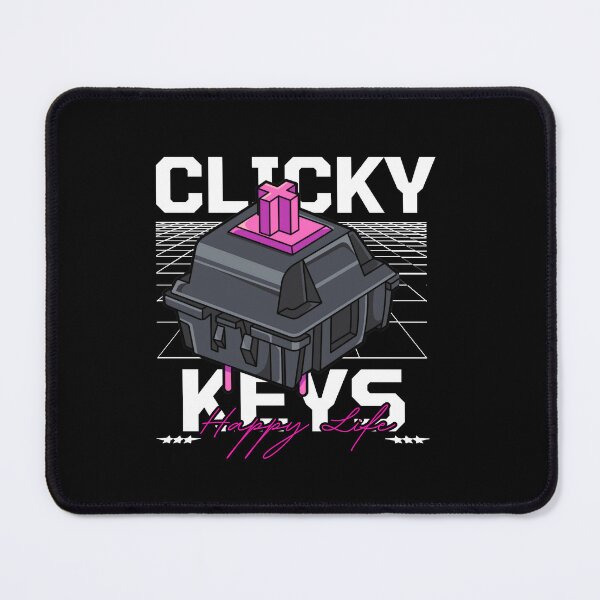 Item preview, Clicky Keys, Happy Life designed and sold by patricke116.