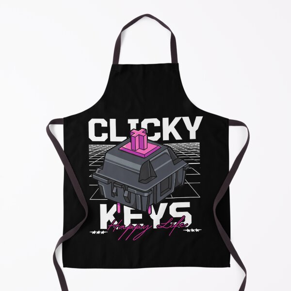 Item preview, Clicky Keys, Happy Life designed and sold by patricke116.