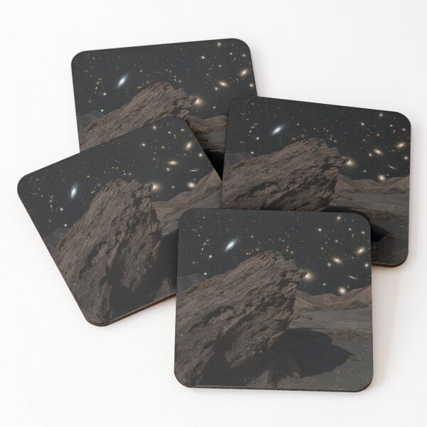 Item preview, Ancient Rock, Infinite Sky - A Cosmic Desert Landscape designed and sold by Clavivs.