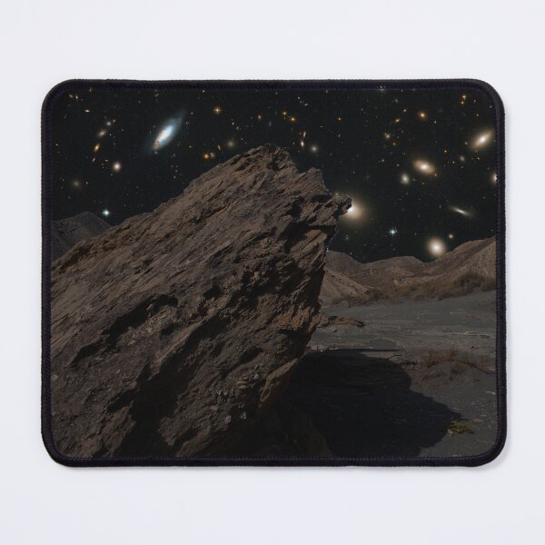 Item preview, Ancient Rock, Infinite Sky - A Cosmic Desert Landscape designed and sold by Clavivs.