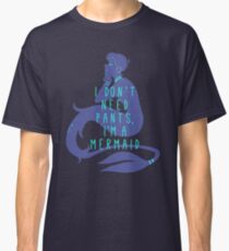 Camiseta clásica Soy una sirena