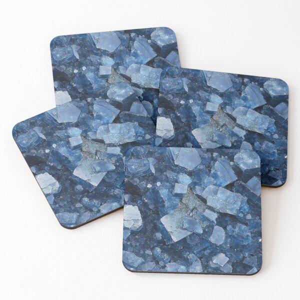 Item preview, Shimmering Blue Crystal Seamless Design designed and sold by DigitaICraft.