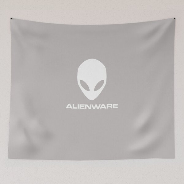 Item preview, Alienware-Dell-Gaming-Logo-White-Essential-T-Shirt designed and sold by VitriCunha.