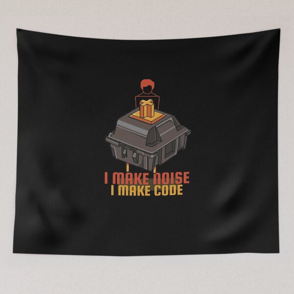 Item preview, I Make Noise, I Make Code designed and sold by patricke116.