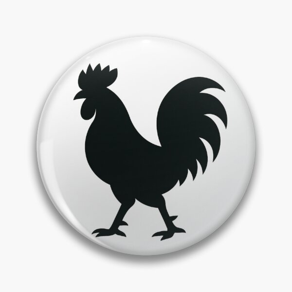 Item preview, Minimal Rooster Silhouette – Gamecock Inspired Design designed and sold by LunarBones.