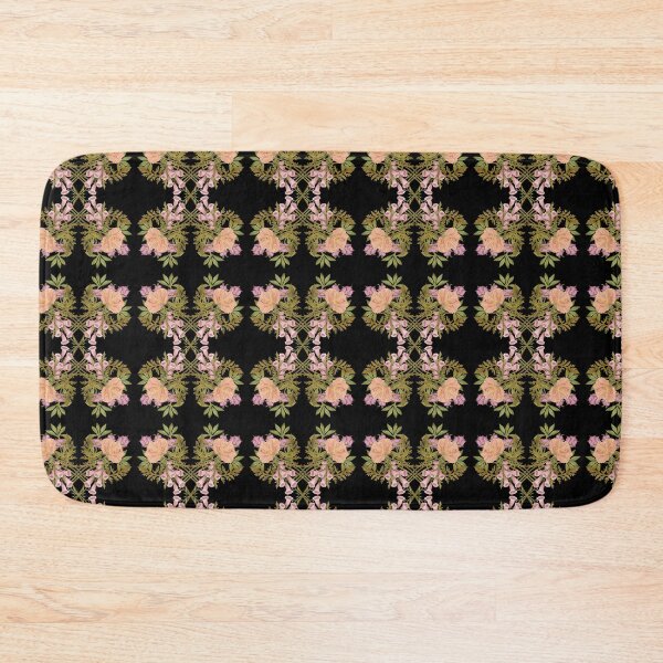 Item preview, Botanical composition of helleborus poppy flowers, orientalis, fritillaria imperialis   designed and sold by Grin Katalina Floral Patterns & Cozy Art.