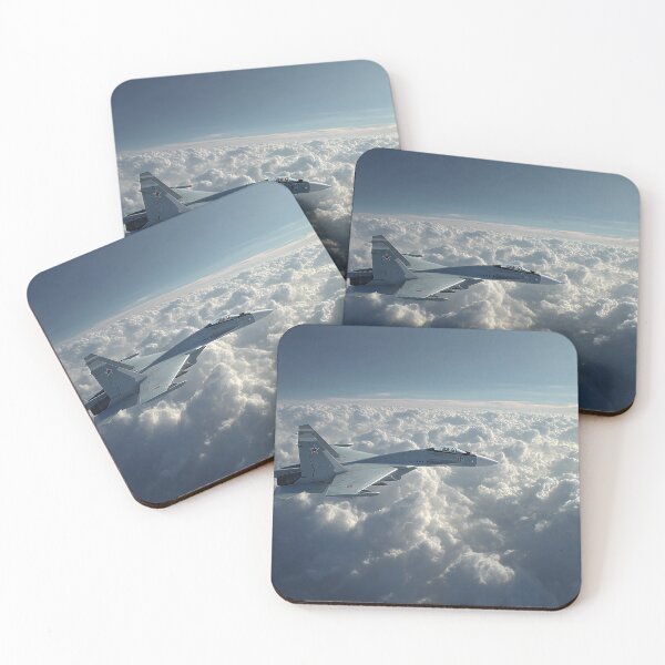 Item preview, Sukhoi Su-27 Over Silver Lining designed and sold by Skyframe Aviation.