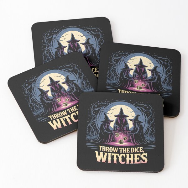 Item preview, Throw The Dice Witches Halloween Bunco Game designed and sold by UrbanHowlz.