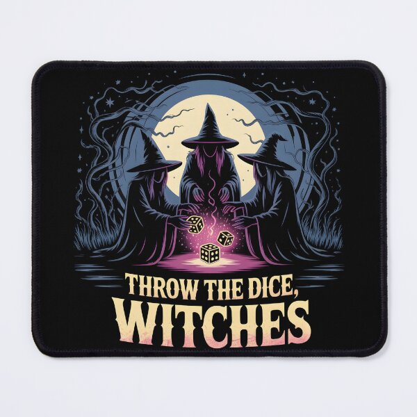 Item preview, Throw The Dice Witches Halloween Bunco Game designed and sold by UrbanHowlz.