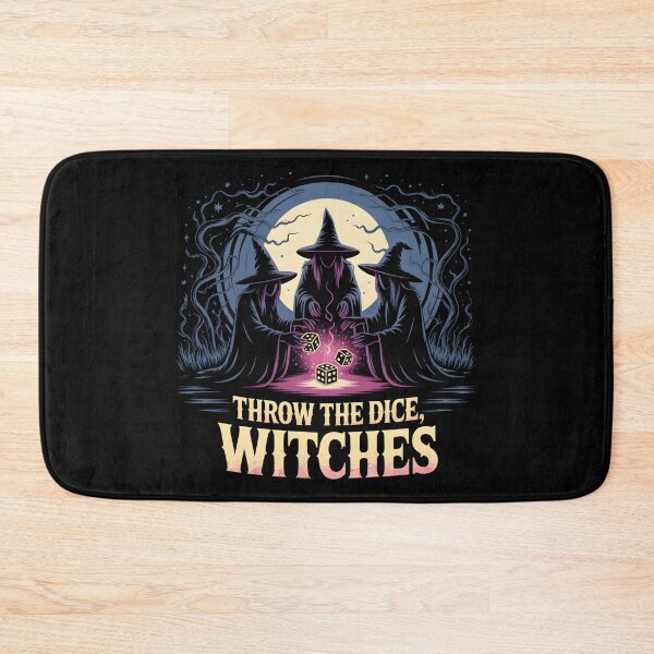 Item preview, Throw The Dice Witches Halloween Bunco Game designed and sold by UrbanHowlz.