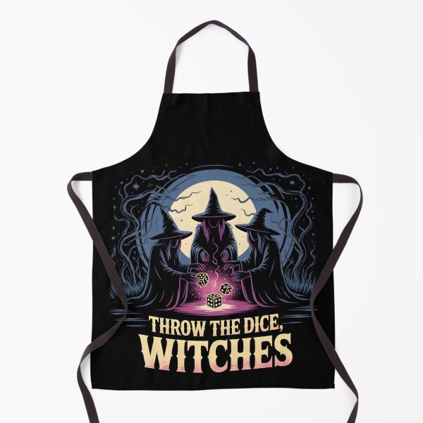 Item preview, Throw The Dice Witches Halloween Bunco Game designed and sold by UrbanHowlz.