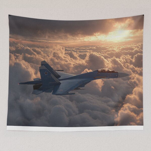 Item preview, Sukhoi Su-27 Above Morning Haze designed and sold by Skyframe Aviation.