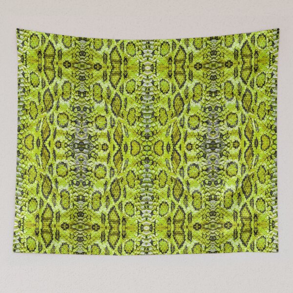 Item preview, Neon Green Snakeskin Snake Print  designed and sold by FemmePod.