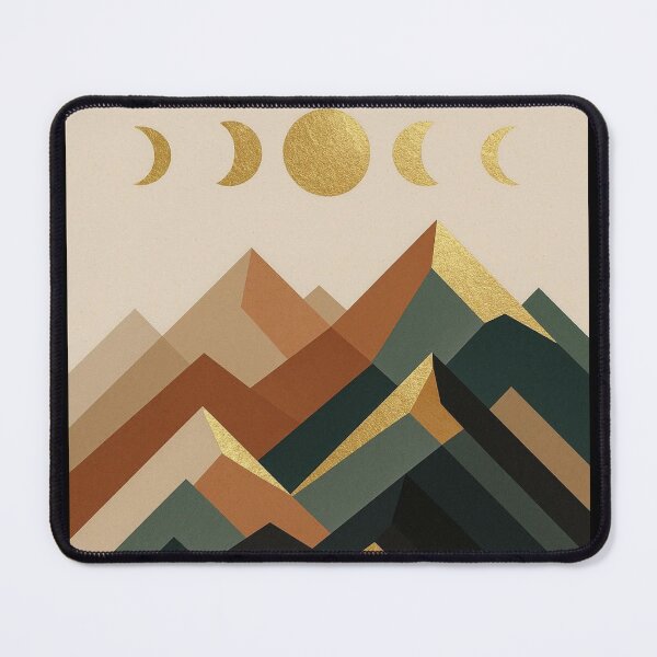 Item preview, Sunset Retro Mountain – 1970s Vintage Sun & Mountain Illustration Shirt, Stickers & Prints designed and sold by EpiphanyArt28.