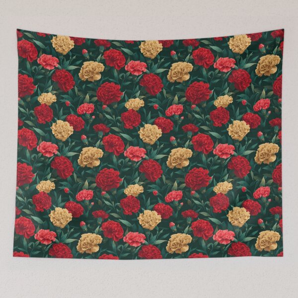 Item preview, Bold Stunning Carnations Texture For Anniversary Gift designed and sold by RoyalStarsPatts.