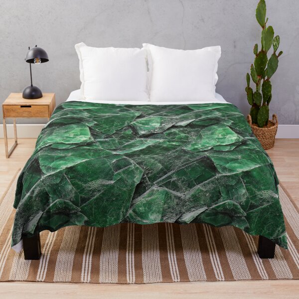 Item preview, Forest Green Gemstone Seamless Pattern designed and sold by DigitaICraft.