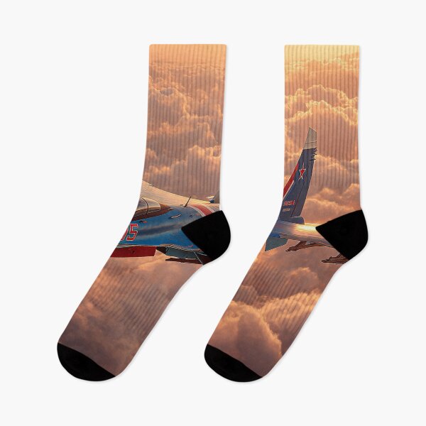 Item preview, Sukhoi Su-27 Over Cloud Shadows designed and sold by Skyframe Aviation.